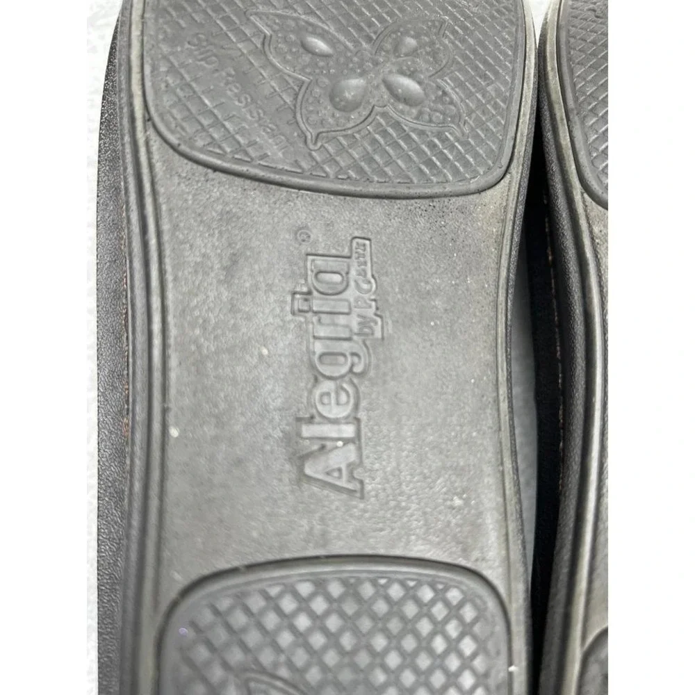 Alegria Joclyn Espresso Brwn Leather Professional Slip Resistant Work Comfort Wk